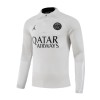 Paris Saint Germain 2023-24 Sudadera De Entrenamiento Quarter-Zip Gris